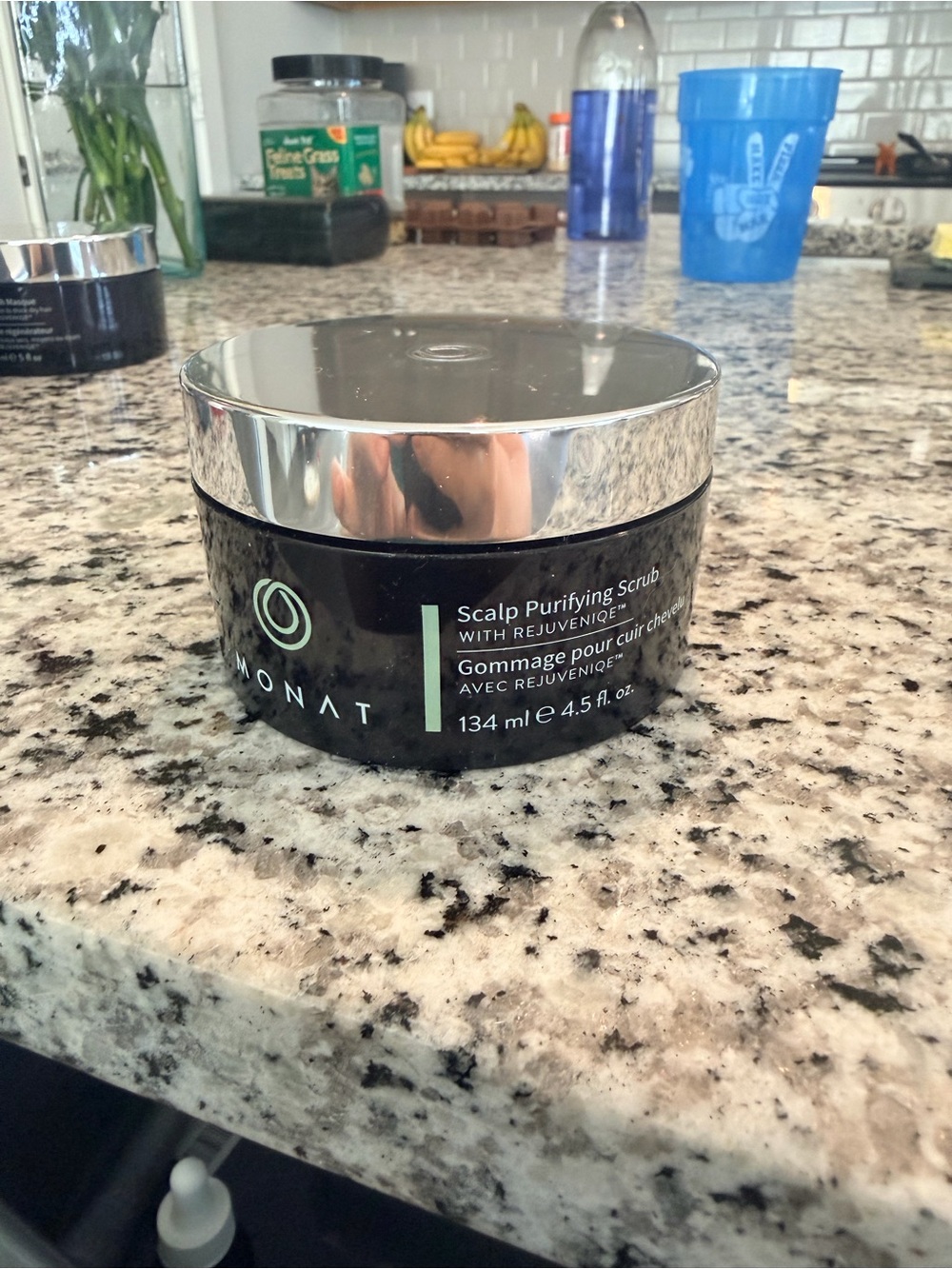 MONAT Scalp Purifying Scrub Hair Mask - Black